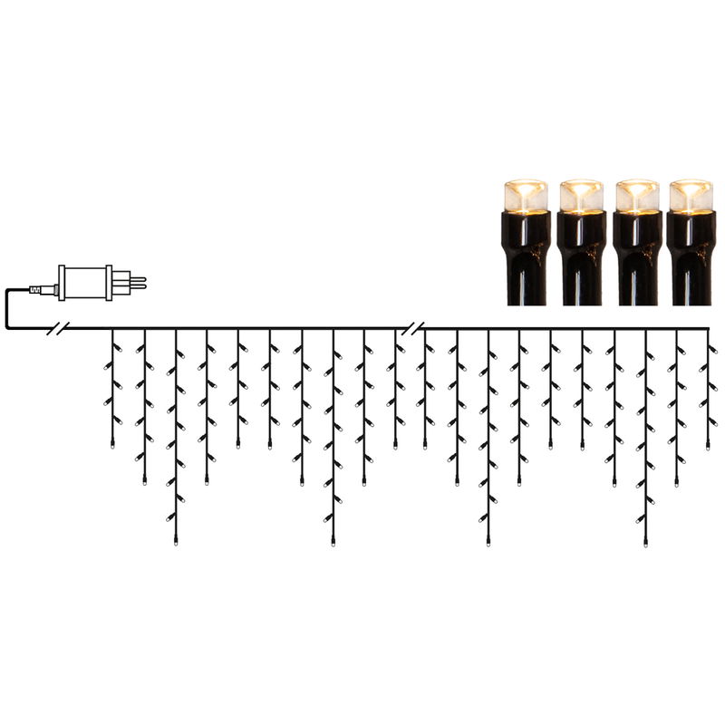 Istappsslinga Shiny Warm White 24m