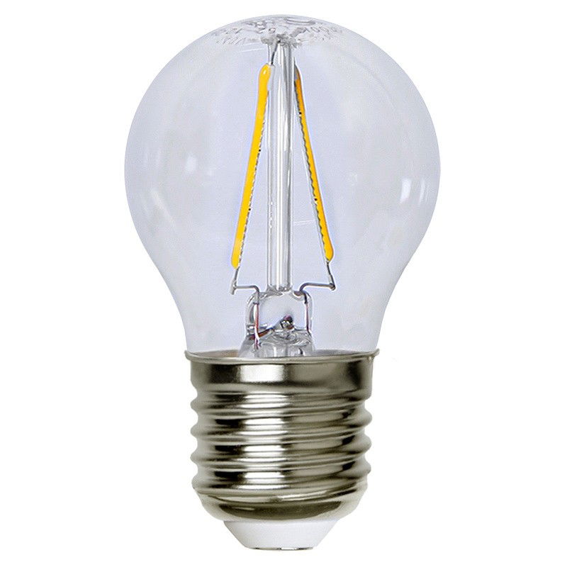 Klotlampa LED Filament 1,5W 150lm E27 2700K Klotlampa LED Filament 1,5W 150lm E27 2700K