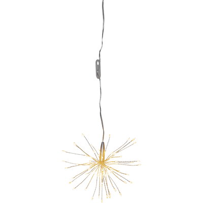 Hängande dekoration Firework Silver 16cm