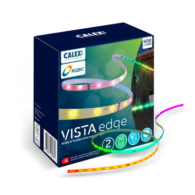 LED Strip Vista RGB-CCT 2m inkl. trafo & fjärrkontroll