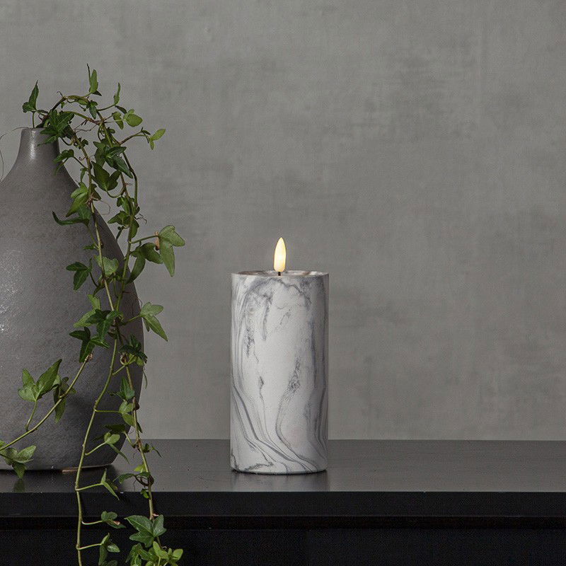 Värmeljus 2-pack Flamme Marble Värmeljus 2-pack Flamme Marble