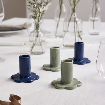 Ljushållare Bloom Blå 6cm