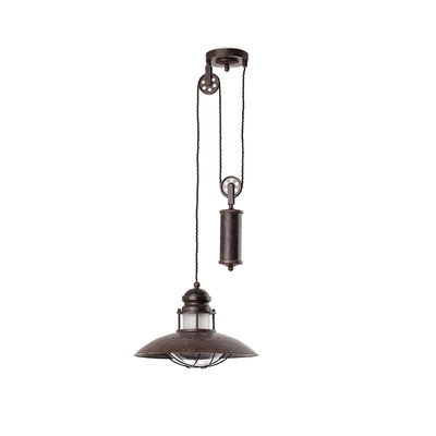 WINCH Taklampa Brun Med Motvikt