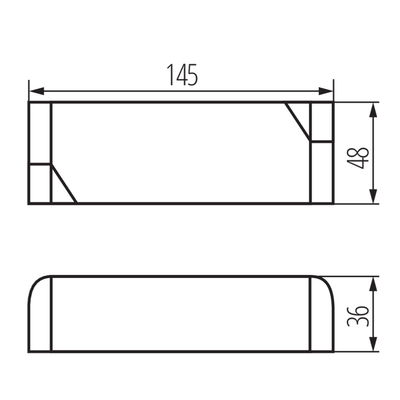LED Driver/Transformator 24V DC 30W