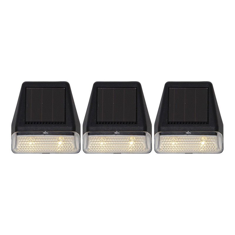 Solcells-Vägglykta Wally Mini 3p Solcells-Vägglykta Wally Mini 3p