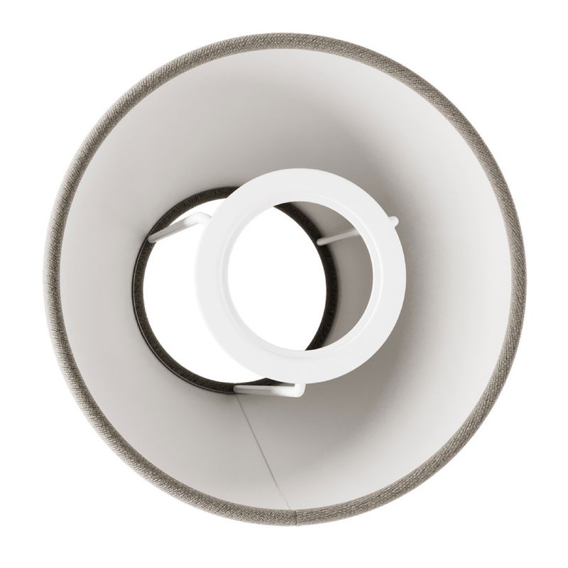 Lampskärm Mini 14cm Impero i Grå canvas