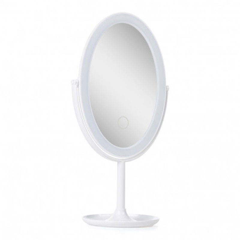 Inomhusdekoration Mirror Light Love Vit