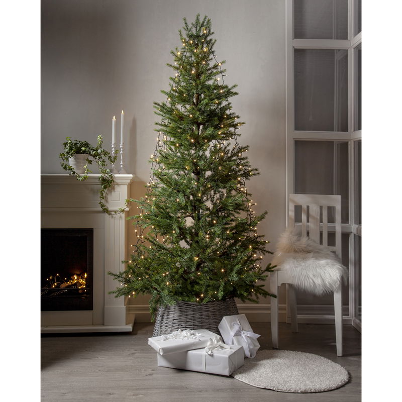 Julgransslinga Shiny Warm White 2 meter