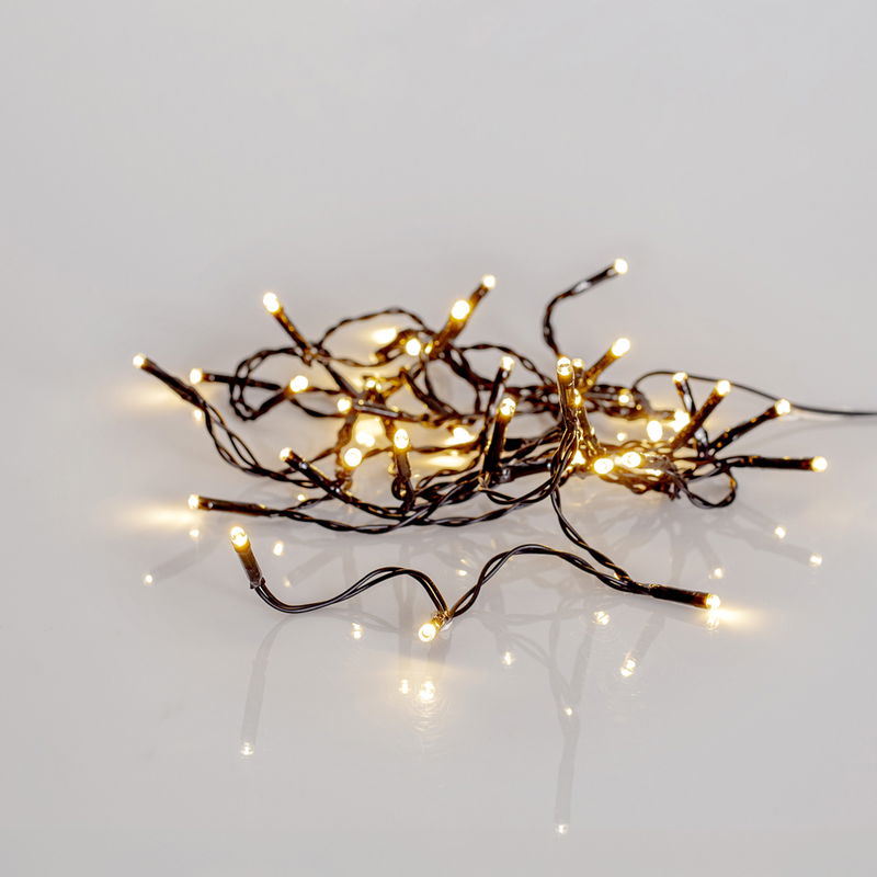 Ljusslinga Shiny Warm White 5,5m 7cm mellan lamporna