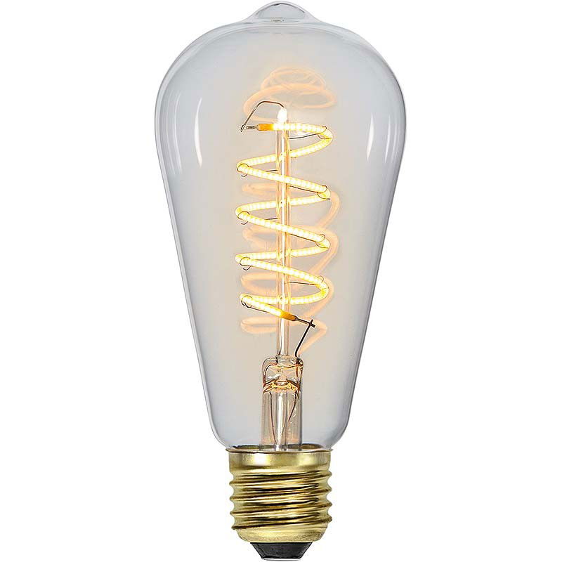 Dimbar Globlampa Ø95 Spiral LED 4,0W 270lm E27 3-step dimming