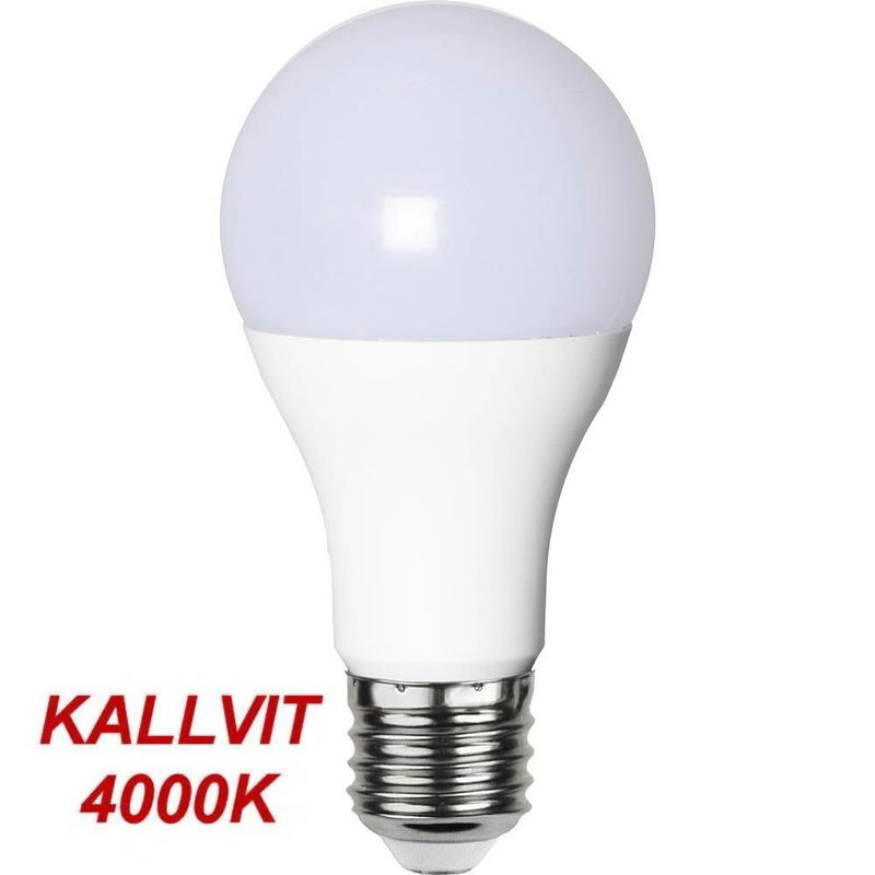 Normallampa Opalvit LED Ra90 1521lm E27 4000K Normallampa Opalvit LED Ra90 1521lm E27 4000K