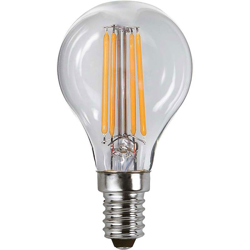 Klotlampa LED Filament 4,2W 470lm E14 3000K 3-step dimming Klotlampa LED Filament 4,2W 470lm E14 3000K 3-step dimming
