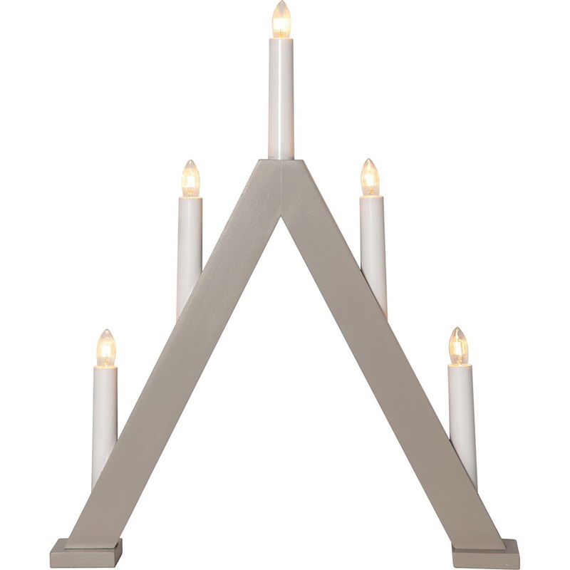 Ljusstake Albo Beige 40cm Ljusstake Albo Beige 40cm | Star Trading | Lampgrossen