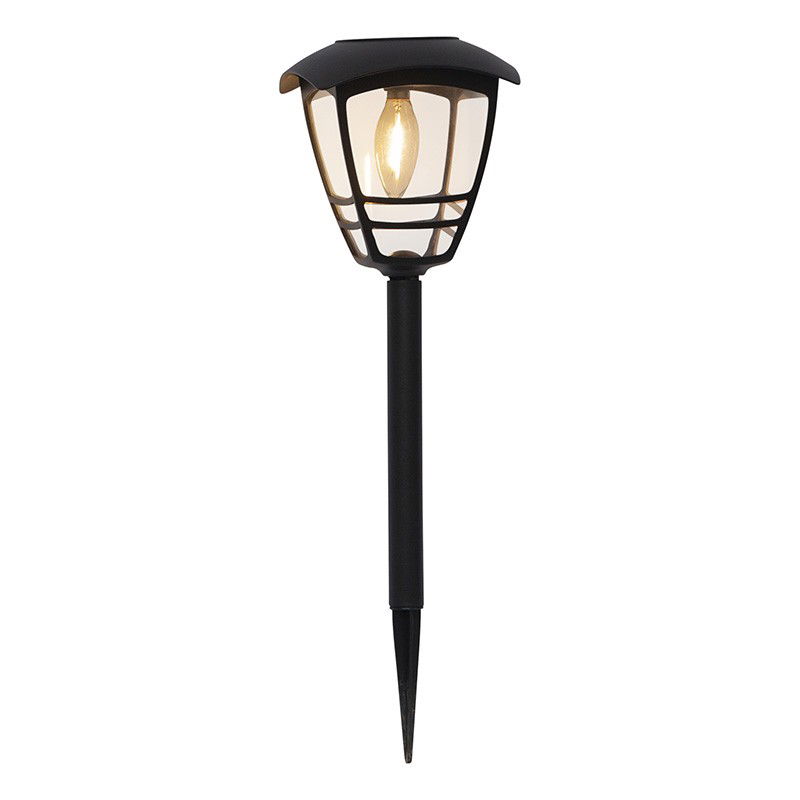 FELIX Solcellspollare IP44 Svart