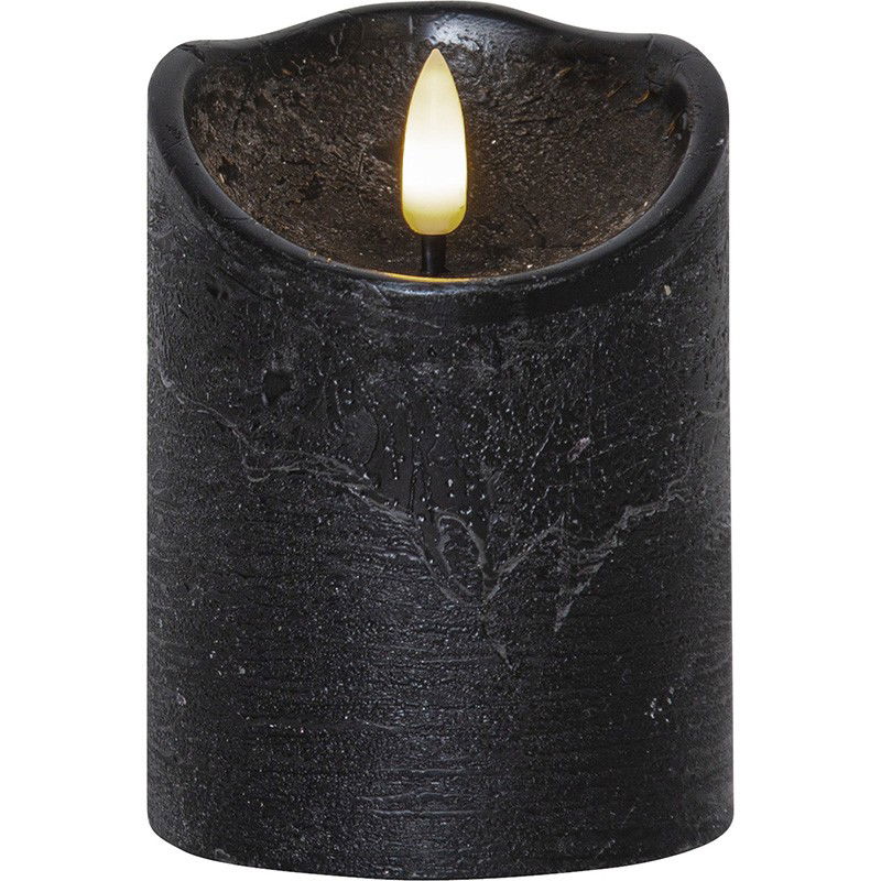 Blockljus Flamme Rustic Vit 10cm Blockljus Flamme Rustic Vit 10cm
