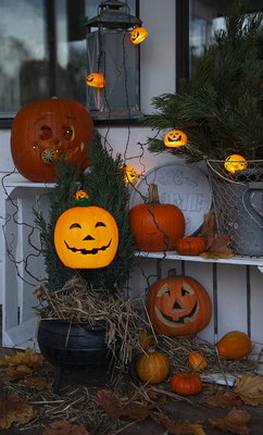 Ljusslinga Halloween Pumpor