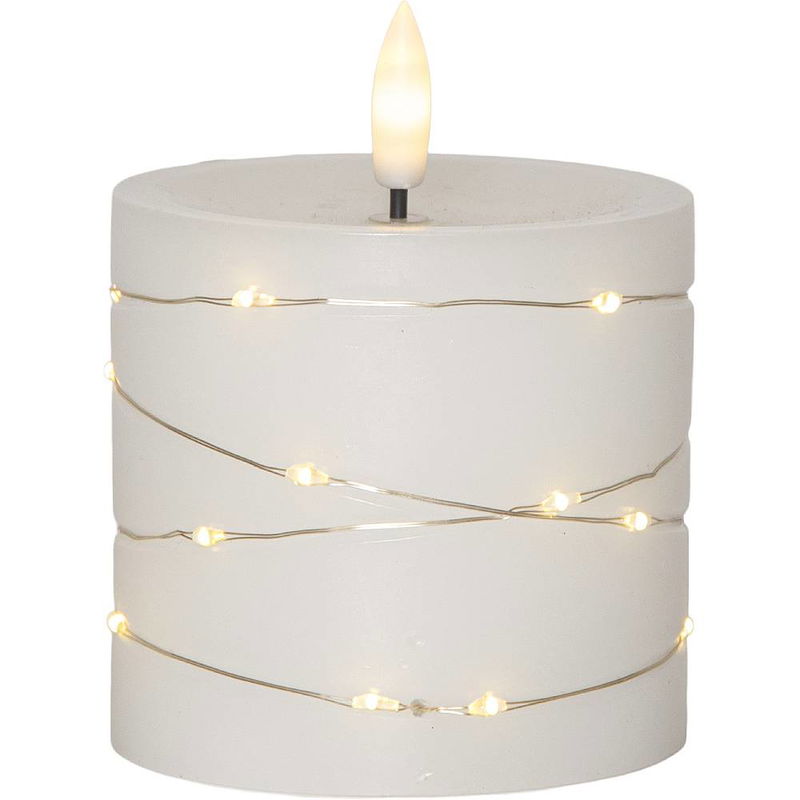 Blockljus Flamme Dew 10cm