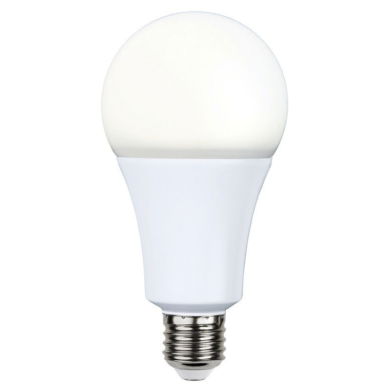 Kallvit Dimbar Normallampa LED 19,0W 2200lm E27 Opal