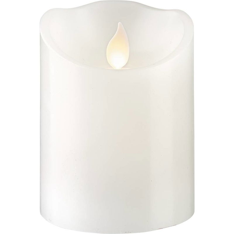 Blockljus M-Twinkle Vit 10cm