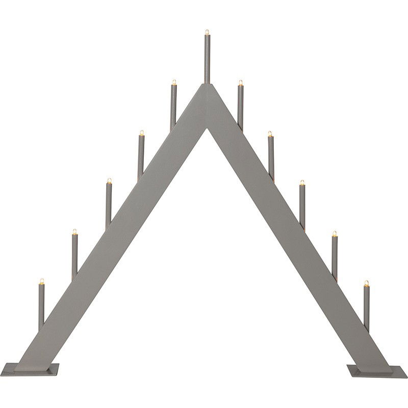 Ljusstake Buzz Mörkgrå 50cm Ljusstake Buzz Mörkgrå 50cm