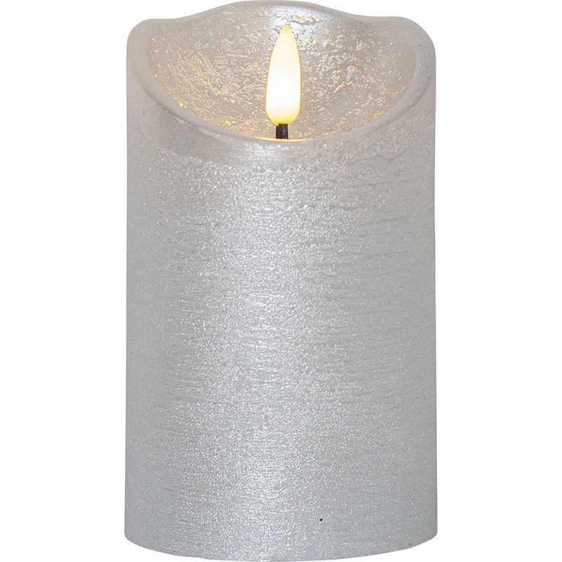 Blockljus Flamme Rustic Guld 10cm Blockljus Flamme Rustic Guld 10cm