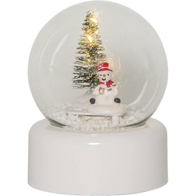 Juldekoration Play Snöglob Vit