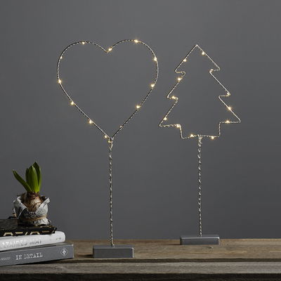 Bordsdekoration Wiry Gran