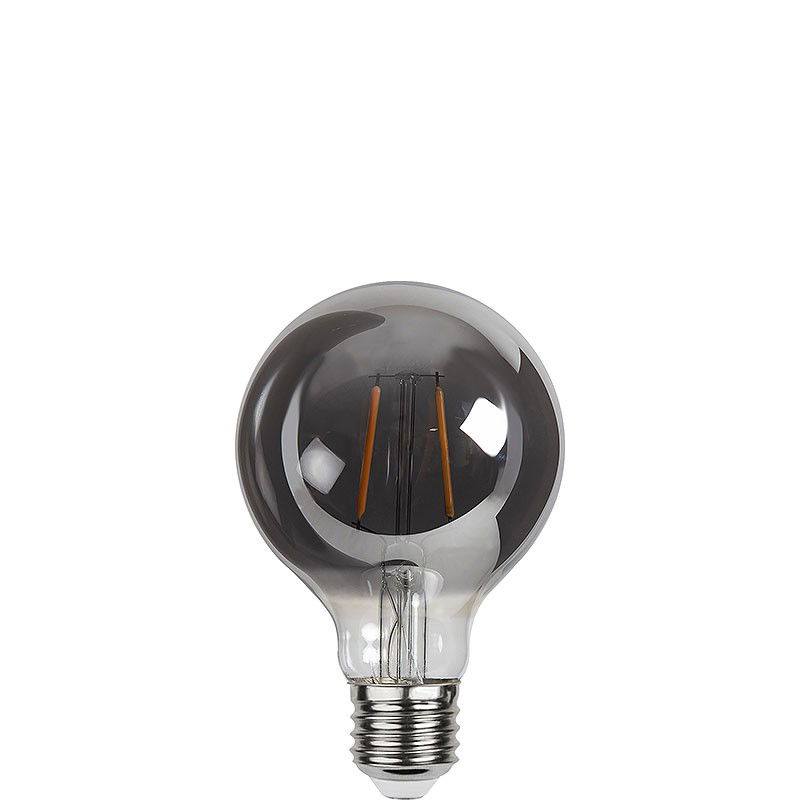 Globlampa Ø80 Soft Glow Smoke LED 1,8W 80lm E27 Globlampa Ø80 Soft Glow Smoke LED 1,8W 80lm E27