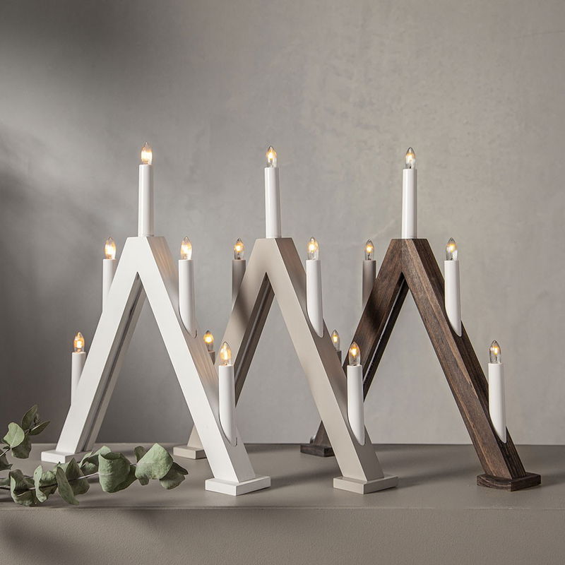 Ljusstake Albo Brun 65cm Ljusstake Albo Brun 65cm | Star Trading | Lampgrossen