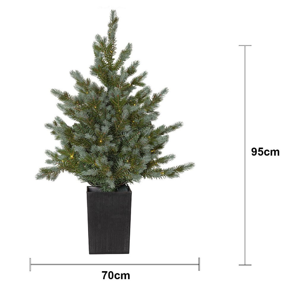 Julgran Greyland i kruka LED 95cm Julgran Greyland i kruka LED 95cm