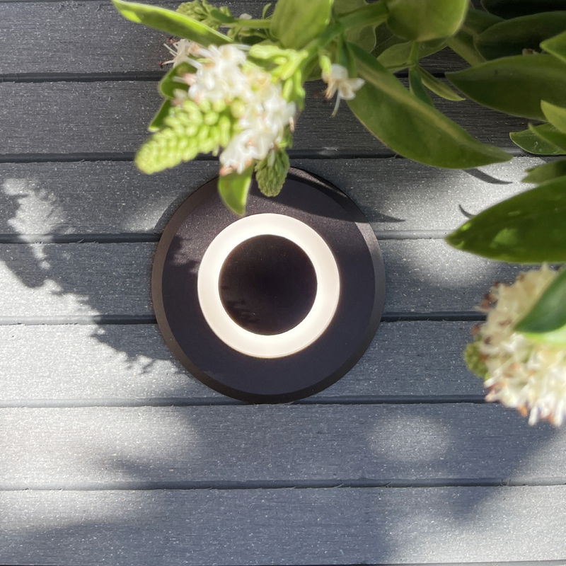 Decklights Lynx Mörkkrå 2W 18lm 3000K LightsOn Garden Plug & Play