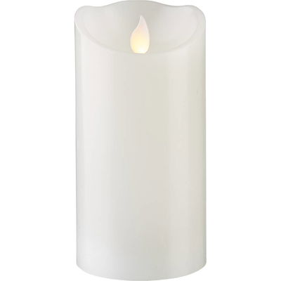 Blockljus M-Twinkle Vit 15cm