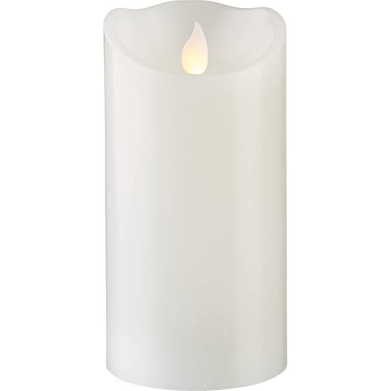 Blockljus M-Twinkle Vit 15cm