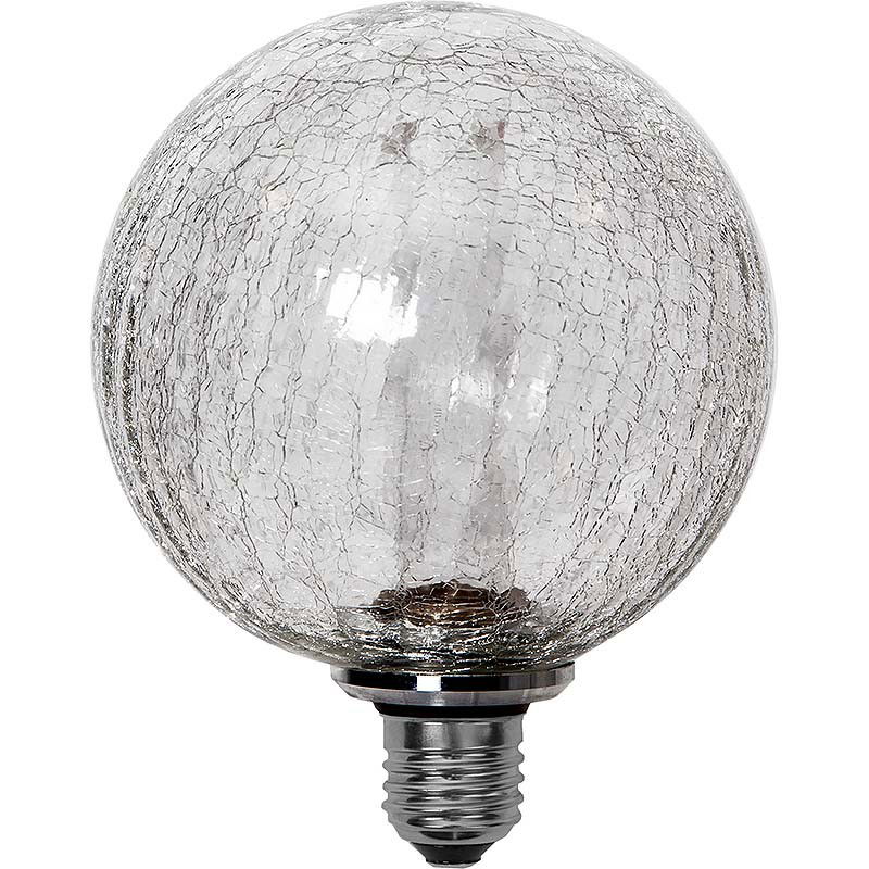 Globlampa Ø125 New Generation Krackelerad LED 1,0W 50lm E27 Globlampa Ø125 New Generation Krackelerad LED 1,0W 50lm E27
