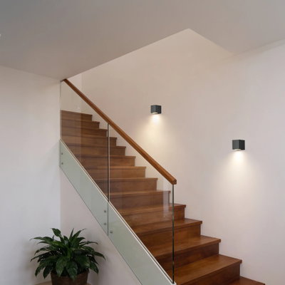 Vägglampa Sanremo 1xGU10 Svart