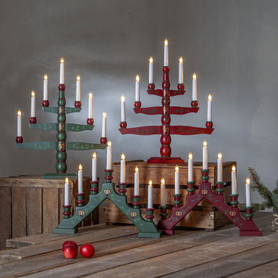 Ljusstake Tradition Grön