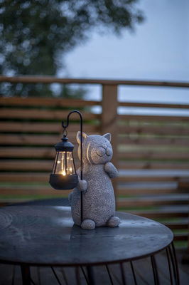 Solcellsdekoration Smilla Katt