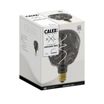 Dimbar Globlampa Ø125 LED 80lm E27 NEO Rök 1800K