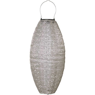 Solcellsdekoration Festa 40cm Beige