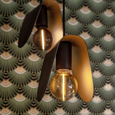 LED-lampa E27 G80 Decoled One 3-stegs dimming amber