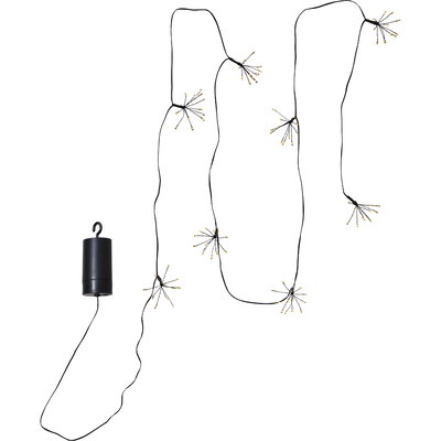 Ljusslinga Dew Drops 96 Flower Svart