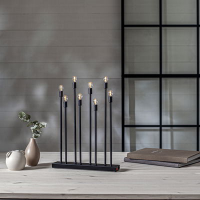 Ljusstake LADDA Svart Uppladdningsbar