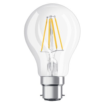 Normallampa LED 470lm B22 2700K Ledvance