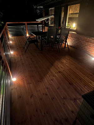 Decklights Dexter Silver 10-pack LightsOn Garden Plug & Play
