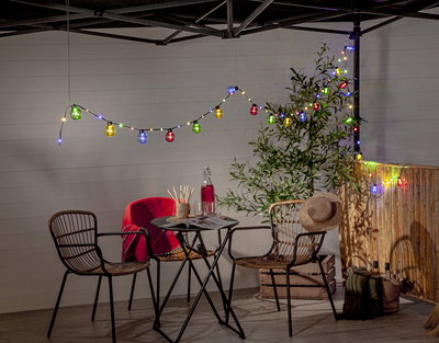 Ljusslinga Bolla Multi med ljuspunkter på kabeln