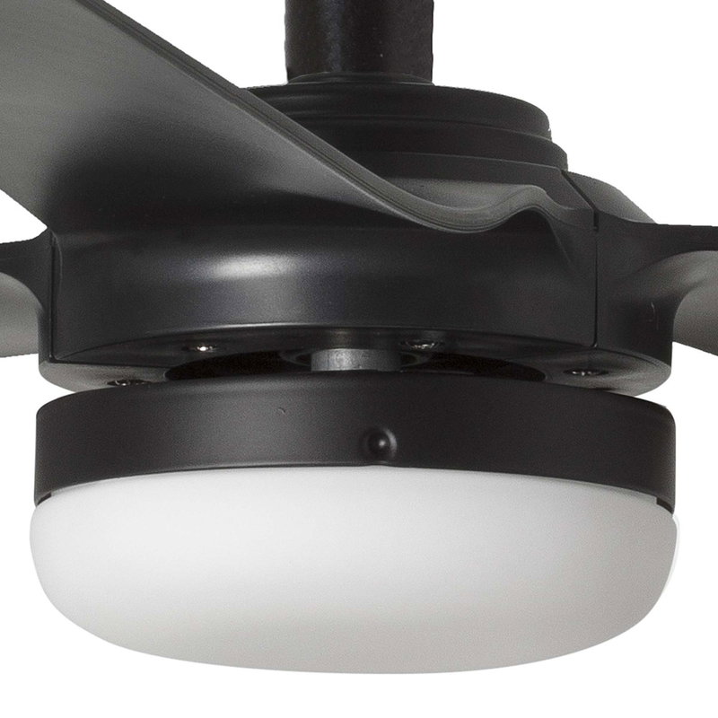 Lampa 18W Svart dimbar till Takfläkt PUNT