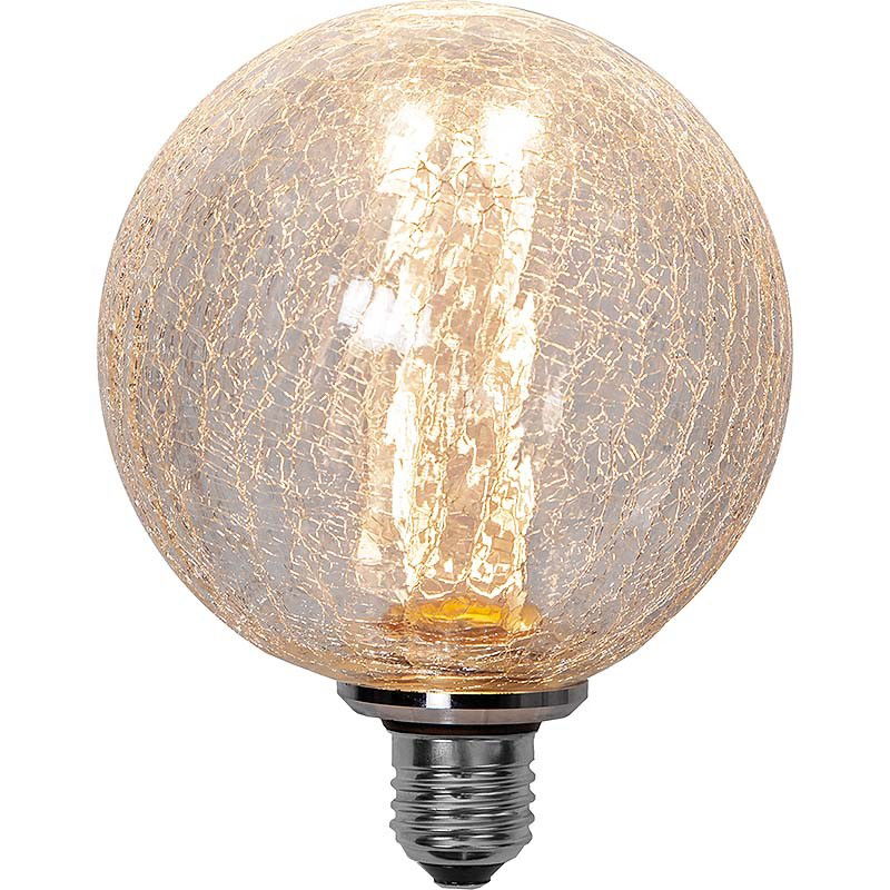 Globlampa Ø125 New Generation Krackelerad LED 1,0W 50lm E27 Globlampa Ø125 New Generation Krackelerad LED 1,0W 50lm E27