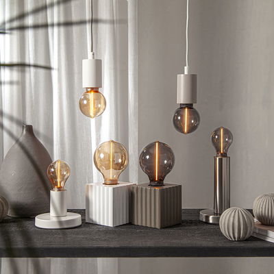 LED-lampa E27 G80 Decoled One 3-stegs dimming rökfärgad