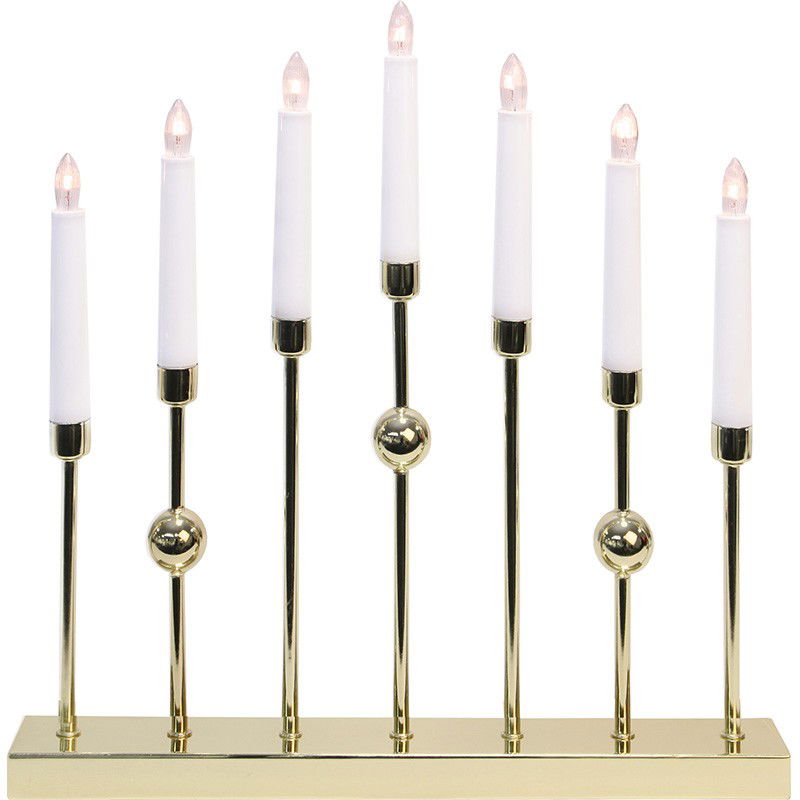 Ljusstake Gustavo Mässing