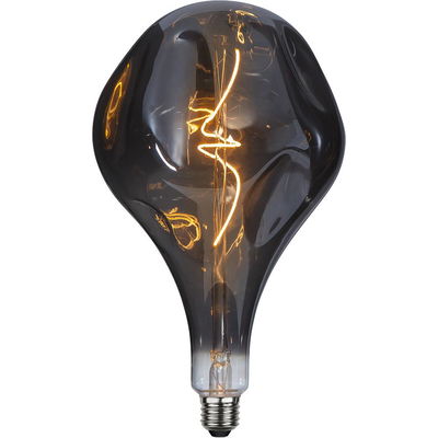 Globlampa Ø165 LED Industrial Vintage Smoke 50lm E27 2100K Dim